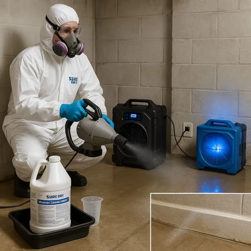Sanitization and Odor Removal process in Palm River-Clair Mel, FL