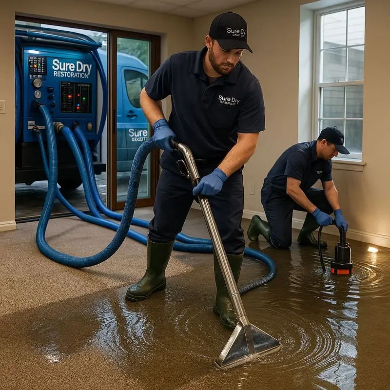 Water Extraction and Removal process in Palm River-Clair Mel, FL